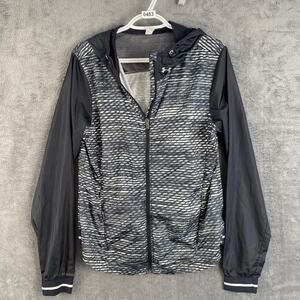 Women’s large under Armour storm one black-and-white windbreaker